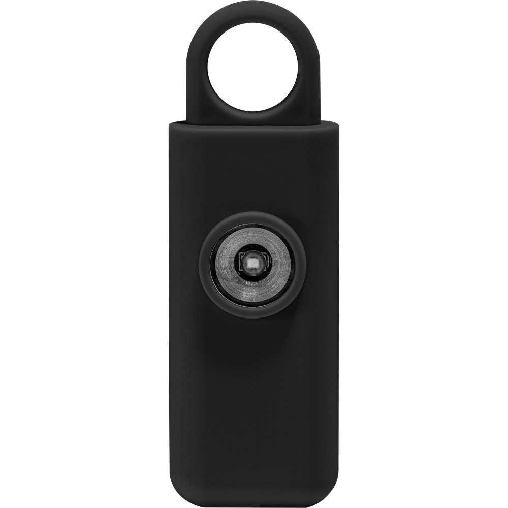 Personal Panic Alarm 130dB and Strobe Black